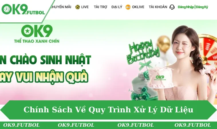 Chính Sách Bảo Mật OK9 2 Quy trình bảo mật dữ liệu nghiêm ngặt tại nhà cái hàng đầu