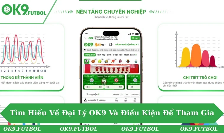 Đại Lý OK9 1 Hợp tác cùng OK9 mở ra cơ hội làm đại lý ổn định và bền vững.