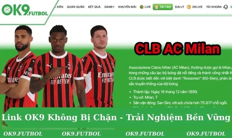 Link vào OK9 an toàn cho người chơi