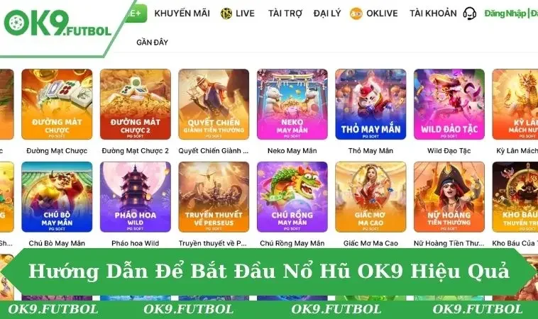 Nổ Hũ OK9 2 May mắn ghé thăm, nổ hũ vàng bạc tràn đầy