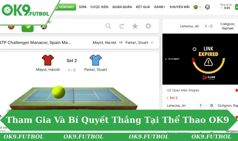 Thể Thao OK9 2 Thực hiện một số bước cơ bản cùng bí quyết soi kèo